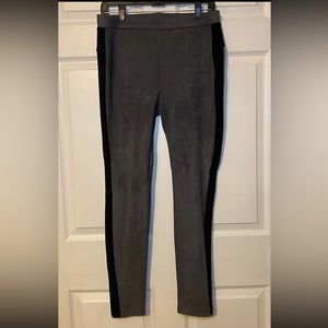 Bebe Suede Leggings Size M